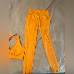 Vibrant orange Bo&Tee athletic brand!